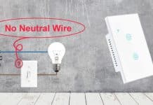 Cómo instalar un interruptor Wifi sin cable neutro