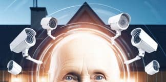 ¿Cómo garantizar la seguridad del adulto mayor en su hogar? Seguridad del Adulto Mayor - Tranquilidad y confianza Protege a los adultos mayores en su hogar con sistemas avanzados de vigilancia y la amabilidad de un adulto mayor sonriente