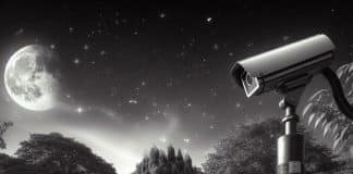 ¿Cómo logran las cámaras de seguridad seguir grabando sin luz? las cámaras de seguridad sigue grabando sin luz - Cámara de seguridad nocturna el guardián silencioso que nunca descansa, capturando cada movimiento en la oscuridad para mantener tu hogar seguro