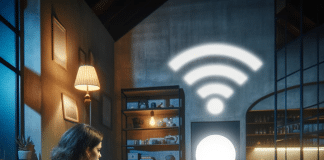 Compra la Bombilla LED inteligente Wifi con integración doméstica, control de brillo y temperatura, eficiencia energética y más. ¡Mejora tu hogar con comodidad y seguridad! bombilla LED inteligente wifi en un hogar moderno y confortable La bombilla está encendida, brilla cálidamente