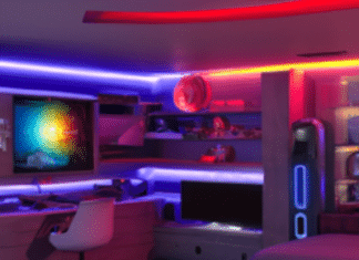 Tecnología inteligente para el hogar: soluciones eficientes y seguras para transformar tu espacio tecnología inteligente para el hogar Vive en el hogar del futuro una casa futurista con muebles y electrodomésticos inteligentes que se comunican entre sí y crean un ambiente moderno y sofisticado