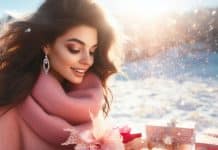 Regalos originales para mujeres: descubre opciones únicas y emocionantes regalos originales para mujeres Descubre regalos originales y cautivadores en un paisaje invernal acompañados de una misteriosa sorpresa en seda rosa adornada con encaje