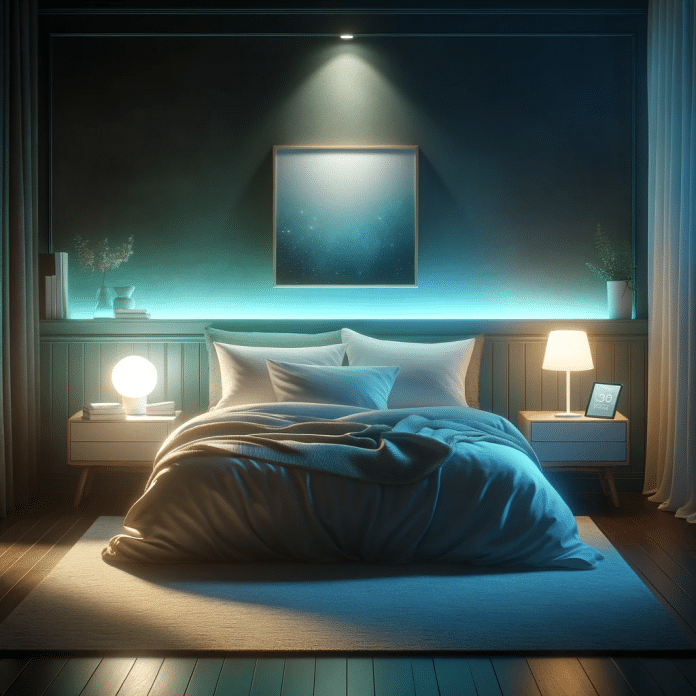 colores de luces LED para dormir Mejora la Calidad de tu Sueño Lámparas Inteligentes con Luces LED de Colores Suaves para un Ambiente Acogedor y Relajante