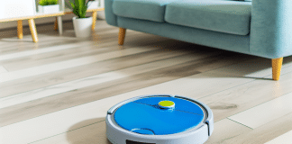 Top 7 Robots Aspiradores: Comparativa y Ranking por Menos de 40 Euros Robot Aspirador a menos de 40 euros Robot aspirador azul económico y eficiente por menos de 40 ideal para salones modernos