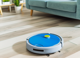 Top 7 Robots Aspiradores: Comparativa y Ranking por Menos de 40 Euros Robot Aspirador a menos de 40 euros Robot aspirador azul económico y eficiente por menos de 40 ideal para salones modernos