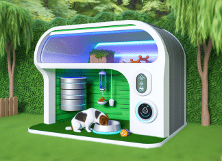 Descubre las maravillas de la Casa Inteligente para Perros: Solución al aburrimiento, promotor de salud y garantía de bienestar para tu mascota incluso a distancia casa inteligente para perros Casa de Perros Inteligente Tecnología Avanzada para el Bienestar y Monitoreo Remoto de tu Mascota