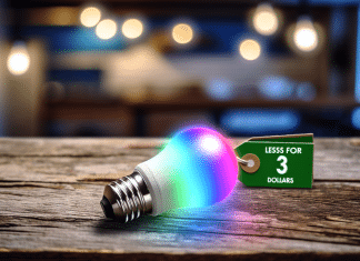Ranking: Mejores Bombillas Inteligentes RGB Regulables por Menos de 3 dólares Bombilla Inteligente RGB regulable a menos de 3 dólares Bombilla RGB inteligente y regulable a menos de 3 añade color y tecnología a tu espacio