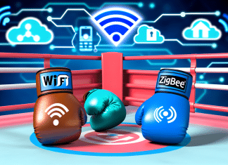 WiFi vs ZigBee: ¿Qué Tecnología Inalámbrica Dominará el Hogar Inteligente y Protegerá tus Datos? Wifi vs ZigBee WiFi vs ZigBee Batalla de Tecnologías Inalámbricas en el Hogar Inteligente Seguridad de Datos Compatibilidad de Marcas y Uso de Nube y Redes Locales