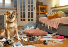 Perro Rompe Cosas: Causas, Consecuencias y Soluciones Efectivas para la Convivencia Perfecta perro rompe cosas Guía para dueños Cómo detener el comportamiento destructivo de tu perro en casa y construir una convivencia armoniosa