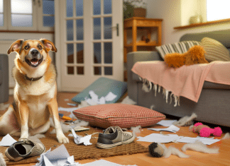 Perro Rompe Cosas: Causas, Consecuencias y Soluciones Efectivas para la Convivencia Perfecta perro rompe cosas Guía para dueños Cómo detener el comportamiento destructivo de tu perro en casa y construir una convivencia armoniosa