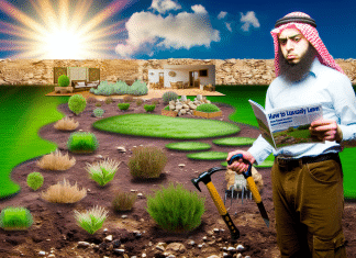 ¿Cómo Plantar un Césped Lujoso? Guía Paso a Paso para Principiantes como plantar un césped Transforma tu jardín seco en un oasis verde Guía para plantar césped lujoso