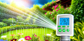 Ranking: Mejores Temporizadores de Riego Automático para Jardines Inteligentes y Eficientes temporizador de riego automático Optimiza tu jardín con un temporizador de riego automático frescura y tecnología para un oasis verde