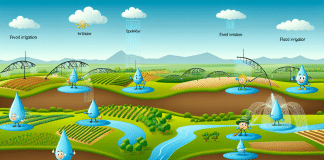 Los 6 tipos de riego más comunes: Guía completa para optimizar tu jardín tipos de riego más comunes Descubre la Magia de los 6 Tipos de Riego Un Paisaje Agrícola Vibrante donde el Agua Crea Vida