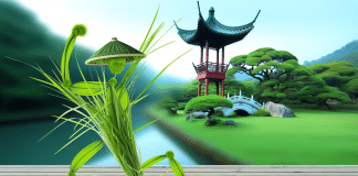 Césped Chino: Características y Cuidados del Césped Asiático césped chino cuidados características Descubre la magia del césped chino una danza de elegancia y resistencia en un jardín asiático sereno