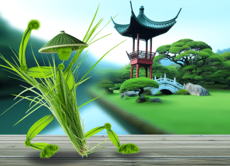 Césped Chino: Características y Cuidados del Césped Asiático césped chino cuidados características Descubre la magia del césped chino una danza de elegancia y resistencia en un jardín asiático sereno