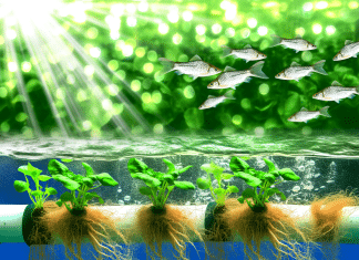 Sistema Hidropónico con Peces: Doble Producción en un Solo Sistema