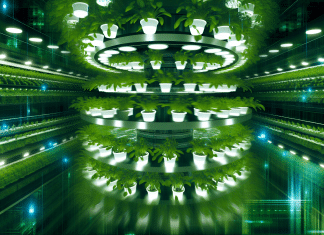 Aeroponia Vertical Rotacional: El Futuro del Cultivo Automatizado