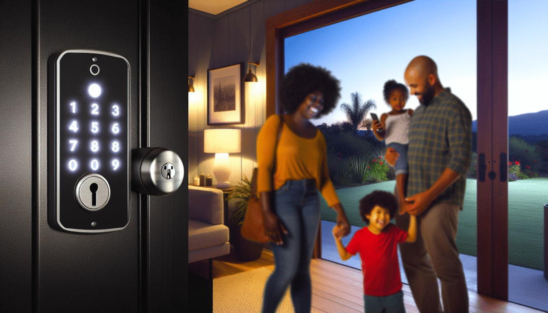 cerradura inteligente con teclado Cerradura Inteligente Seguridad y Comodidad en tu Hogar con Teclado Iluminado