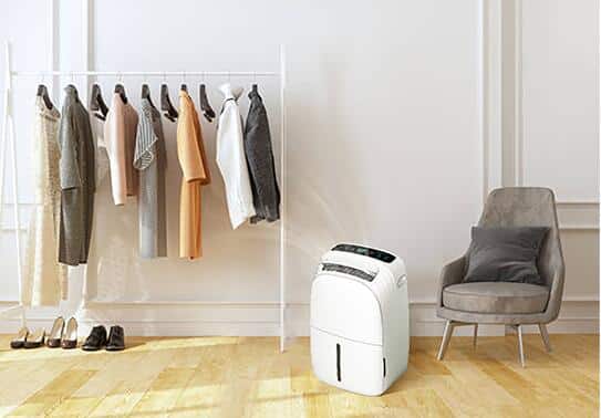 cuanto tarda un deshumidificador en secar una habitación-Deshumidificador secando habitación