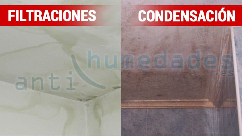 diferencia entre humedad y condensación-Humedad vs condensación