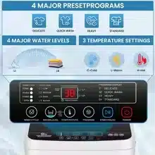 Nictemaw Lavadora Portátil 20LB