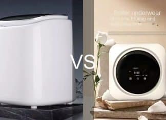 Lavadora mini 220V con secado vs Lavadora mini automática de pared: ¿Cuál es Mejor para Ropa Interior en 2025 por 292 dólares lavadora portátil para ropa interior - Lavadoras mini vs pared: ¿Cuál es mejor?