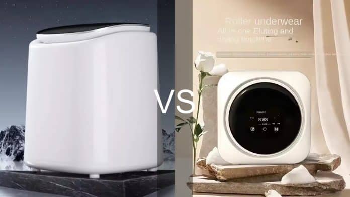 lavadora portátil para ropa interior - Lavadoras mini vs pared: ¿Cuál es mejor?