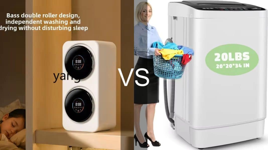lavadora portátil para ropa delicada en espacios reducidos