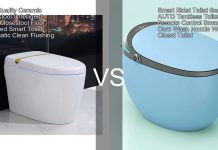 High Quality Ceramic Closestool vs Smart Bidet Toilet Seat: ¿Cuál es Mejor para Hogares Modernos en 2025? inodoros inteligentes con bidet y autolimpieza