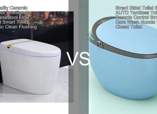 High Quality Ceramic Closestool vs Smart Bidet Toilet Seat: ¿Cuál es Mejor para Hogares Modernos en 2025? inodoros inteligentes con bidet y autolimpieza