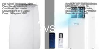 Hot Konwin 3 en 1 Portable AC vs ROVSUN WiFi 8000 BTU AC: ¿Cuál es Mejor para tu Hogar en 2025? comparativa aire acondicionado portátil 2025