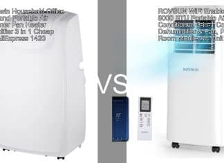 Hot Konwin 3 en 1 Portable AC vs ROVSUN WiFi 8000 BTU AC: ¿Cuál es Mejor para tu Hogar en 2025? comparativa aire acondicionado portátil 2025