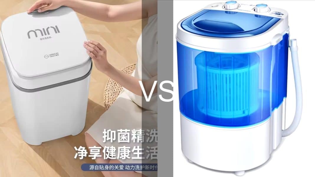 Comparativa lavadora portátil 7.5KG y secadora 2025