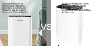 Household Electric Air Dehumidifier vs 2025 20L Touch Screen Dehumidifier: ¿Cuál es Mejor para Hogares e Industria en 2025? comparar deshumidificadores silenciosos 2025