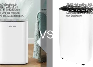 Household Electric Air Dehumidifier vs 2025 20L Touch Screen Dehumidifier: ¿Cuál es Mejor para Hogares e Industria en 2025? comparar deshumidificadores silenciosos 2025