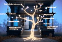 El Gran Salto hacia la Autonomía: La Evolución de la IA Generativa a Sistemas Autónomos en Domótica evolución de la IA generativa a sistemas autónomos en domótica Hogar victoriano de IA generativa a sistema autónomo integrado la evolución invisible y segura