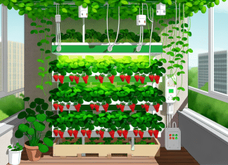 Hidroponía y Agricultura Vertical: Revolucionando el Cultivo de Fresas en Casa con inteligencia artificial