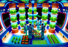 Hogares verdes en el espacio exterior: Innovaciones en hidroponía y agricultura vertical para naves espaciales