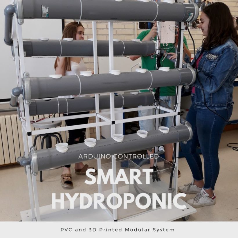 huerto hidropónico doméstico con inteligencia artificial-Huerto hidropónico inteligente