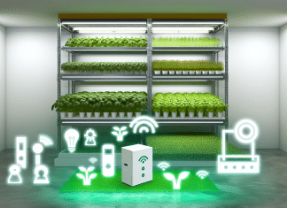 Agricultura Vertical: Ahorra Agua y Espacio con tu Propio Huerto Hidropónico Doméstico Inteligente