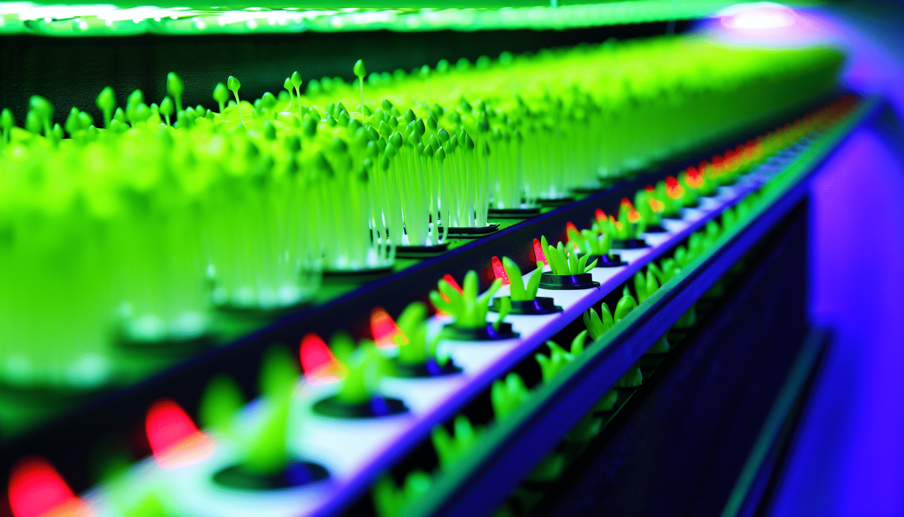 Transformando el futuro de la alimentación: microbrotes hidropónicos y agricultura vertical sostenible