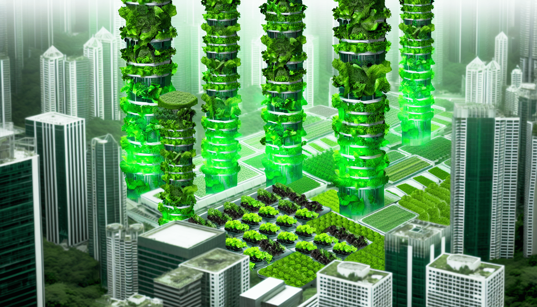 Hidroponía y Agricultura Vertical: Transformando la Alimentación Urbana y Empresarial con Inteligencia Artificial