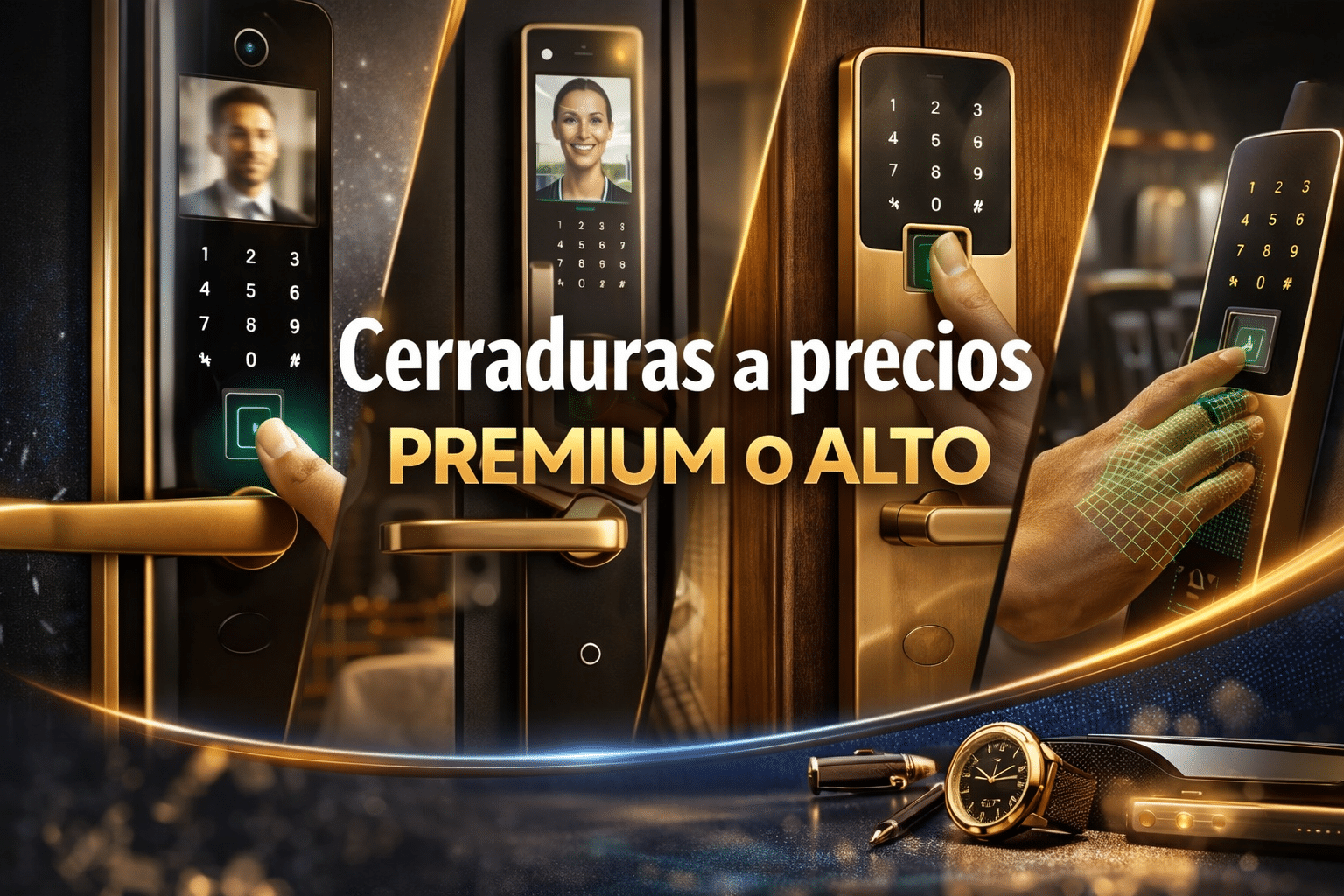 Catálogo de Cerraduras Inteligentes Premium de Alta Gama
