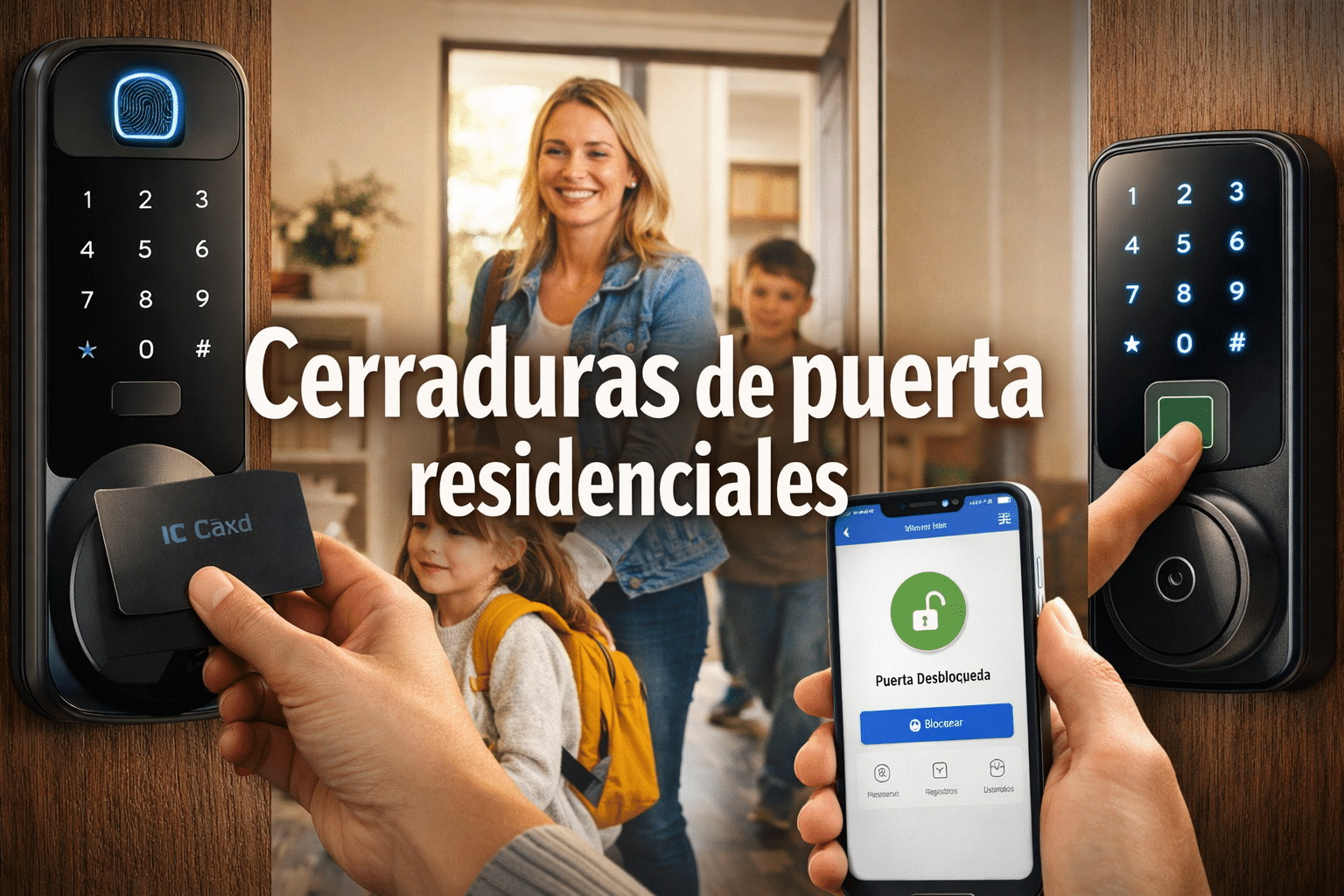 Catálogo de Cerraduras Inteligentes Residenciales para Consultar y Comparar
