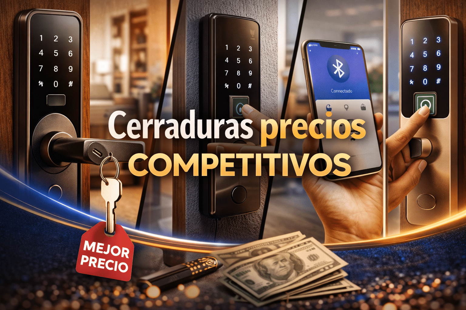 Catálogo de Cerraduras Inteligentes a Precio Competitivo
