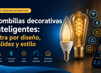 Bombillas decorativas inteligentes: filtra por diseño, calidez y estilo Encuentra bombillas tipo vela, filamento y estilo vintage que combinan decoración elegante con funciones inteligentes para crear ambientes cálidos y personalizados.