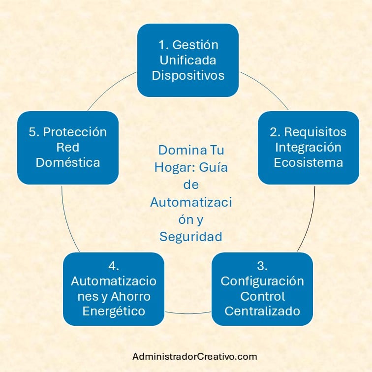 gestión unificada de dispositivos inteligentes con Alexa y Siri resumido en cinco factores claves