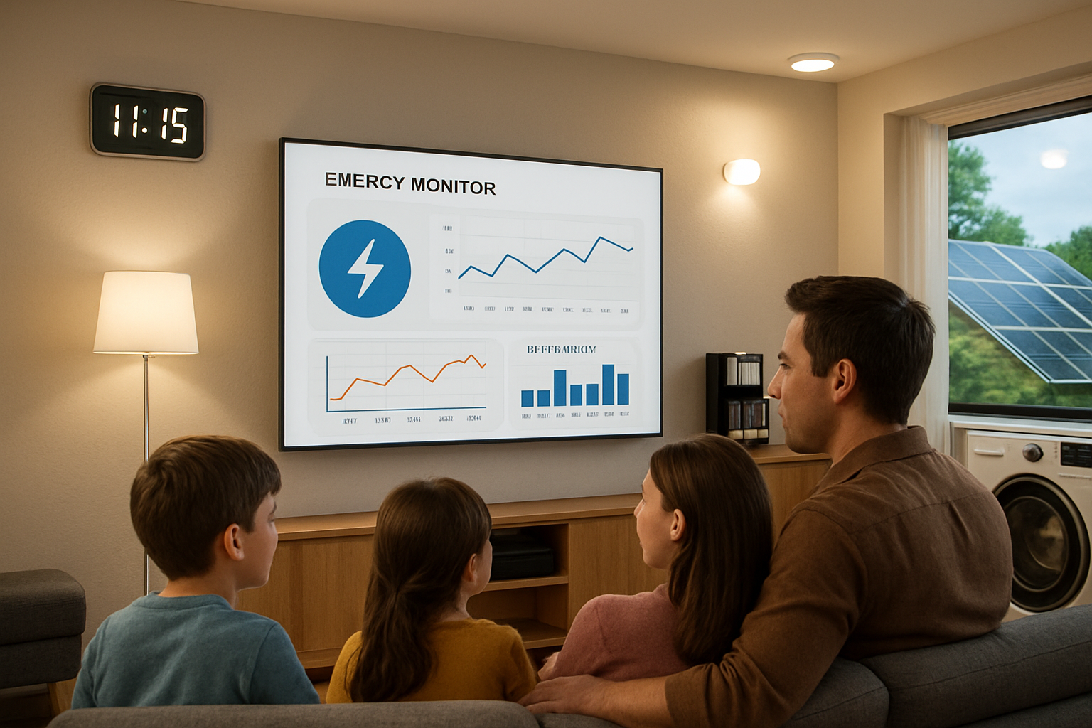 Hogar inteligente: ahorro energético eficiente con automatización según horario tarifario y control por IA