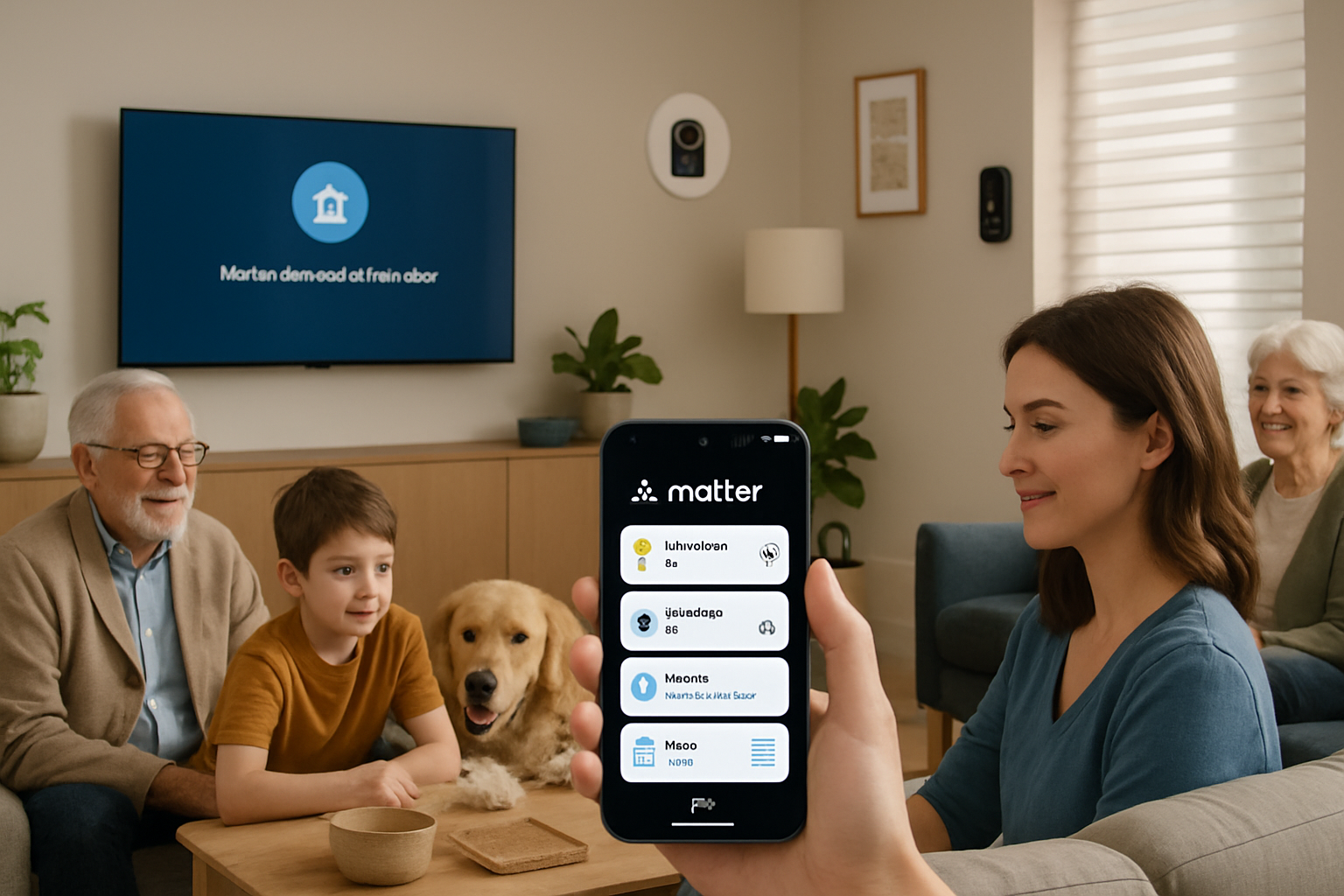 Interoperabilidad Matter 1.5 en hogar inteligente: automatización eficiente, segura y ahorro con IA en tu casa conectada