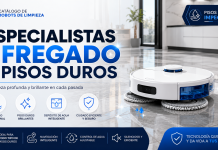 Robots friegasuelos para pisos duros: brillo sin esfuerzo